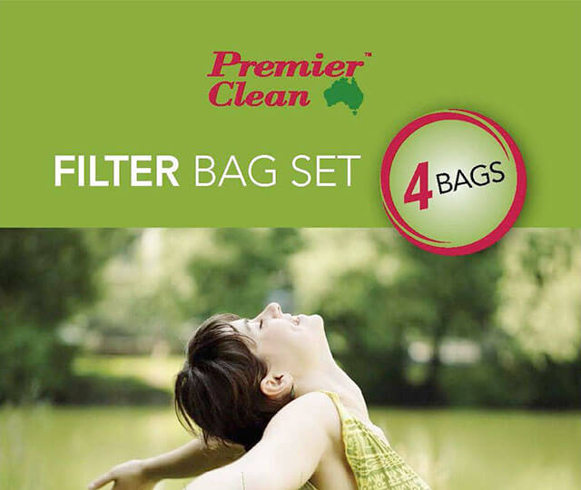 Premier Clean Monarch 4 pack Synthetic Ducted Vacuum Bags