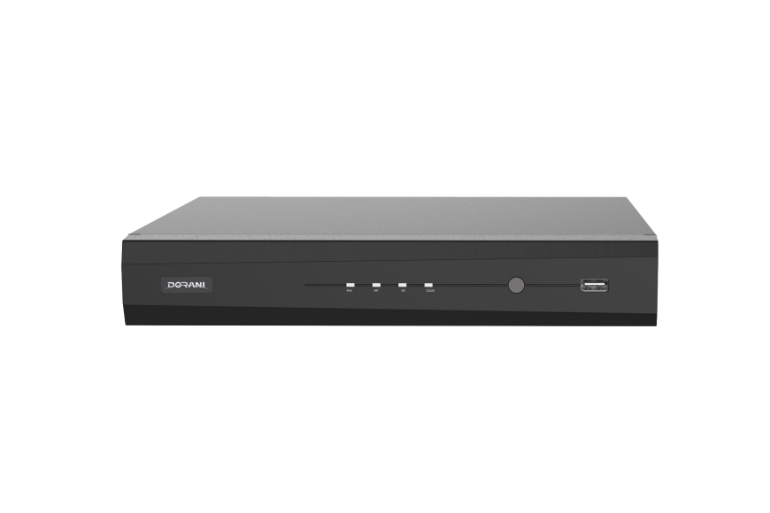 Dorani DORIP10 – 4 Channel 1 HDD NVR with 2TB WD Purple HDD – 4 Ports POE