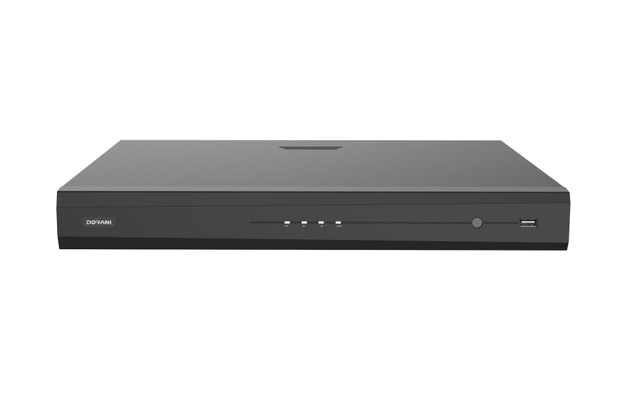 Dorani DORIP11 – 8 Channel 2 HDD NVR with 2TB WD Purple HDD – 8 Ports POE