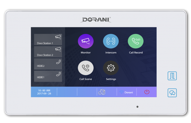 Dorani Touch Series Intercoms
