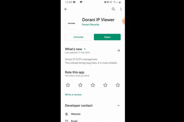 Add Dorani NVR to a Mobile Device