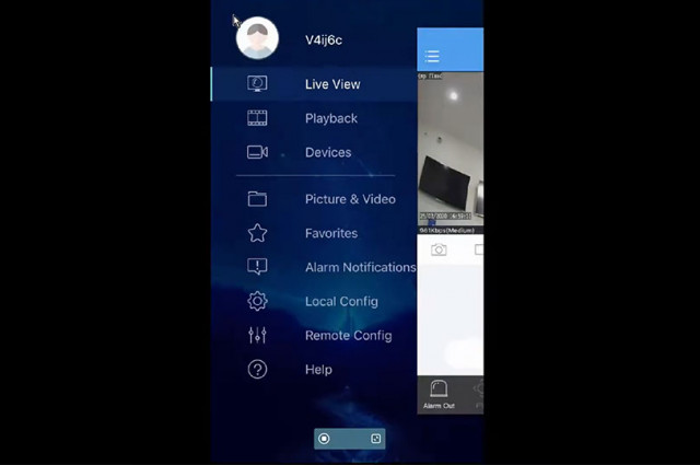 Backup & view footage on a smart phone for a Dorani NVR