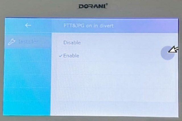 Setup Push-to-Talk (PTT) on the Dorani Touch