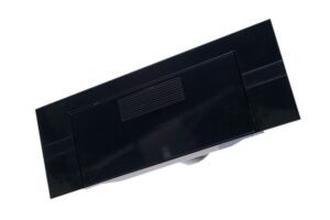 Flush Auto Dustpan Black